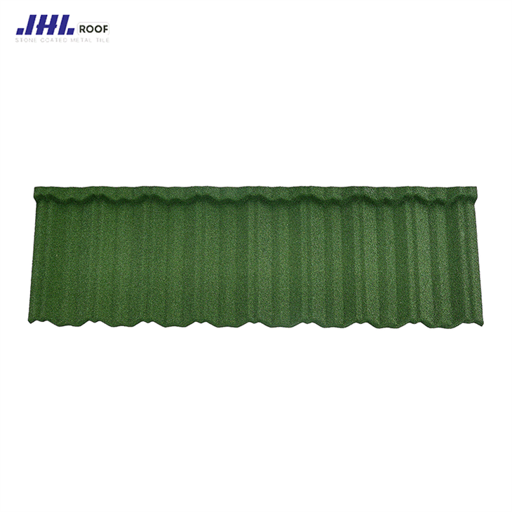 0.4mm Colored Stone Metal Roofing Classic Tile